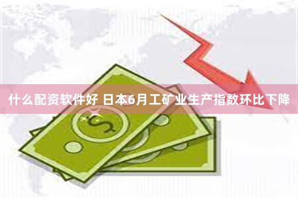 什么配资软件好 日本6月工矿业生产指数环比下降