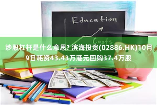 炒股杠杆是什么意思? 滨海投资(02886.HK)10月9日耗资43.43万港元回购37.4万股